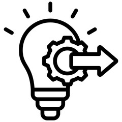 Initiative Outline Icon