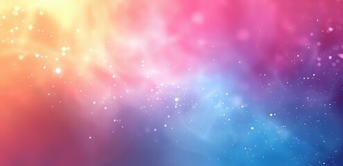 Dreamy colorful galaxy background with sparkling stars and nebula effects perfect for website headers, social media banners, and cosmic design projects.