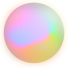 Abstract Glowy Gradient Dreamy Element