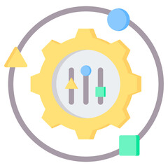 Adaptability Flat Icon