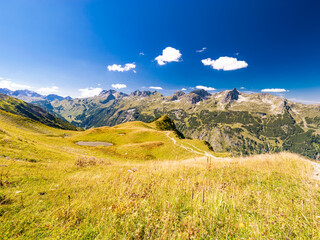 View point of the Rappenseetal Valley - Bavarian Alps - Oberstdorf - Bavaria - Germany 