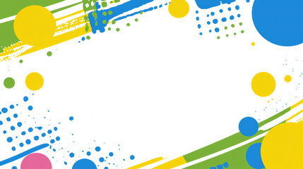 Colorful abstract background with geometric shapes