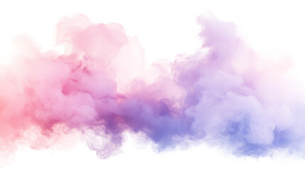 Fototapeta premium Colorful abstract smoke in pink and purple hues