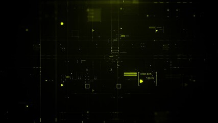4K Animation 3D abstract dark background moving graph bar infographic dot and line metaphor cyber futuristic data transfer network connection concept stock video Thailand, 4K Resolution, Abstract, Ban - Powered by Adobe
