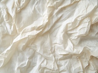 Obraz premium Cream-colored fabric texture background