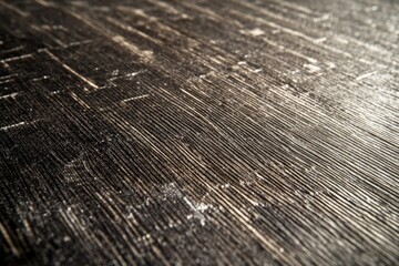 Fototapeta premium Dark textured surface, wood grain detail