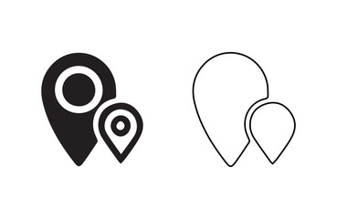 Fototapeta premium vector and line art graphics for branding and design needs creative vector elements: perfect for Seasonal and Everyday use black and white icons for modern projects.