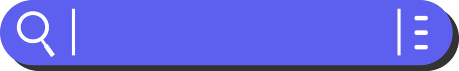 Obraz premium Modern Search Bar