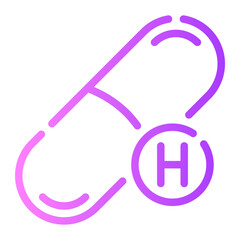 vitamin gradient icon