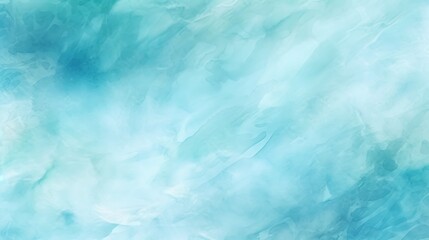 Obraz premium Abstract aquamarine background. Hand painted aquamarine watercolor background