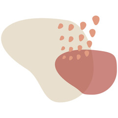 Aesthetic blob, bloob vector
