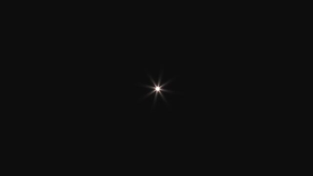 Singl Glitter sparkle loop animated on black background