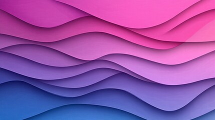 Abstract Purple and Blue Layered Wave Background Design Gradient Texture