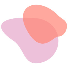 Aesthetic blobs vector
