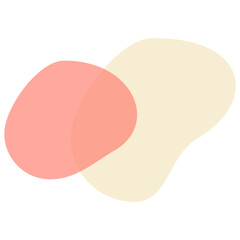 Aesthetic blobs vector
