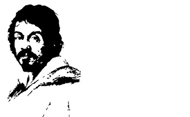 Caravaggio Portrait Sketch