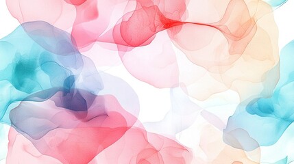   Close-up shots of red, blue, and pink backgrounds against white backgrounds, as well as white backgrounds featuring red, blue, pink, blue, and green