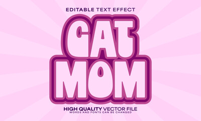 Vintage cartoon text effect, editable text effect and comics 3d font style bold shadow retro poster design