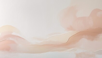 Obraz premium Abstract watercolor background featuring soothing colors and gentle textures, perfect for modern design accents