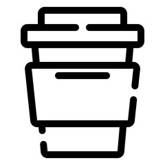 Coffee Cup Icon in Flat Style Suitable for Web, Apps, Presentation, or Printable Meanings
