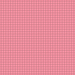 Elegant Pink and White Geometric Seamless Pattern