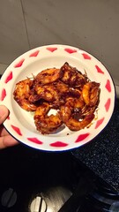 Grilled shrimp 
