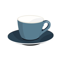 illustration of tea cup vector