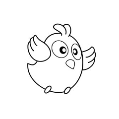 bird cartoon