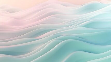 Flowing waves of serenity coastal area abstract art calm atmosphere aerial perspective tranquility concept