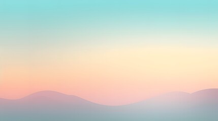 Obraz premium Serene sunrise over rolling hills nature landscape tranquil environment panoramic view peaceful concept