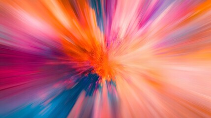 Obraz premium Abstract Colorful Burst of Radiant Energy