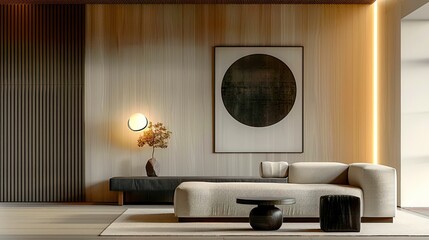 Japandi Minimalist Living Room: A Stylish Blend of Japanese and Scandinavian Design