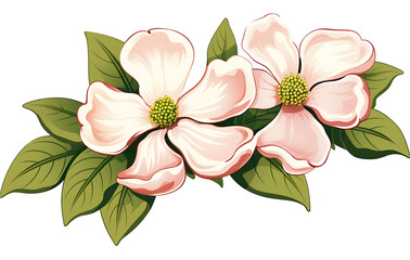 Fototapeta premium Beautiful pink lilies blooming with delicate petals show natural beauty.