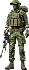 Fototapeta premium soldier cartoon