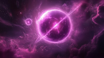 Obraz premium Exploring the Vibrant Wonders of the Celestial Cosmos