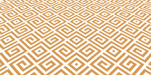 Abstract geometric pattern. Modern s vector background. White and golden ornament. Graphic modern pattern. Simple lattice graphic design