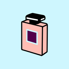 vectors illustration perfume bottle