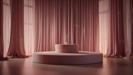 Minimalist Product Display Podium