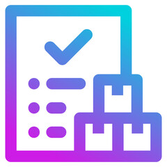 Obraz premium Inventory Icon 