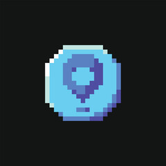 this is map icon in pixel art with simple color this item good for presentations,stickers, icons, t shirt design,game asset,logo and your project.