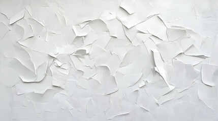 Fototapeta premium White peeling paint texture background; ideal for design projects