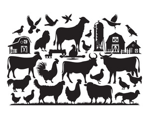 Fototapeta premium Farm Animals 20.eps