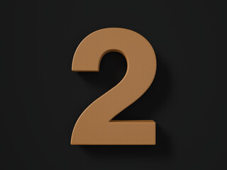 Perforated leather number two