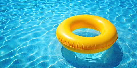 Floating Pool Ring, Azure Pool, Summer Fun