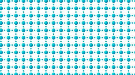 Seamless pattern vector background | Geometric shape pattern background | 3d circle 2 shape pattern design with sky color for multi uses