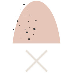 Boho abstract Geometric shapes