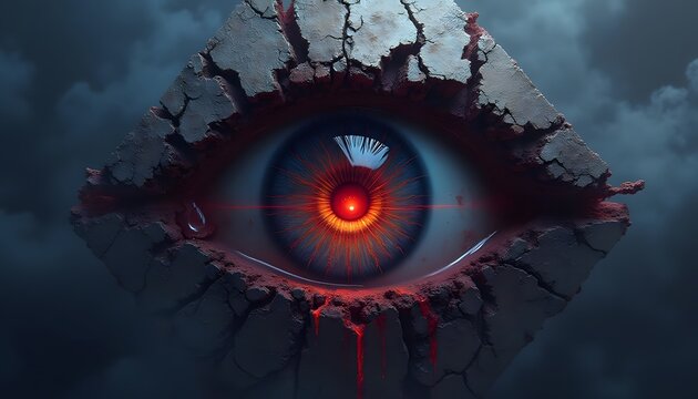 The All-Seeing Eye: A Glaring Gaze from the Stone