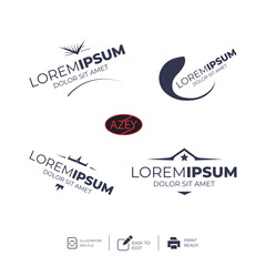 Fototapeta premium Logo template design