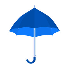 Obraz premium blue umbrella element