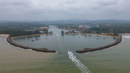 Breakwater (structure)at malaysia